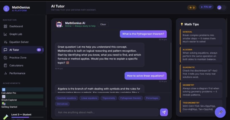 MathsMind – screenshot 1