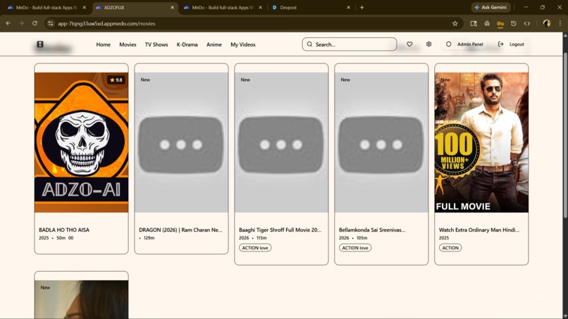ADZOFLIX – screenshot 3