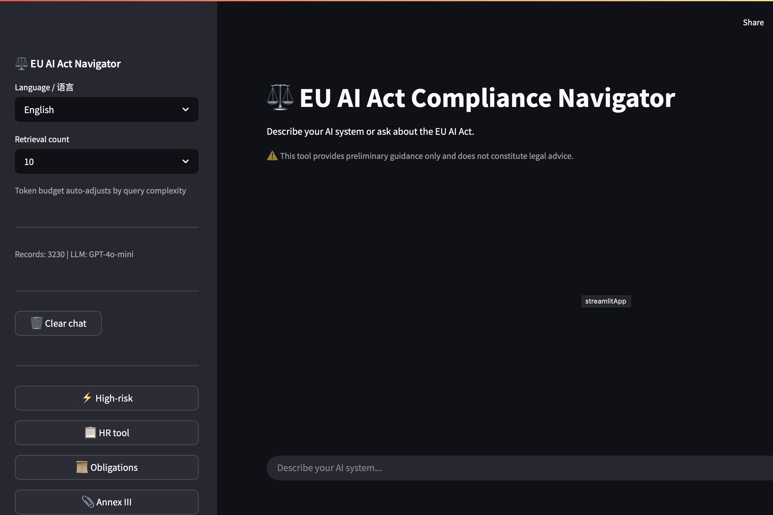 AI Compliance Copilot for the EU AI Act | Devpost