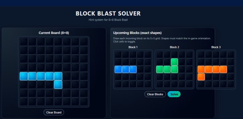 Block Blast Solver – screenshot 2