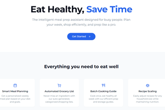 AI Meal Prep Planner