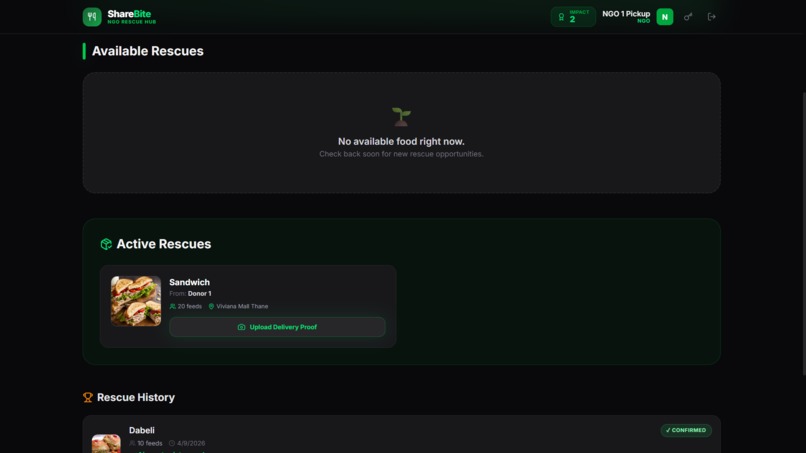ShareBite: Transparent Food Rescue – screenshot 7
