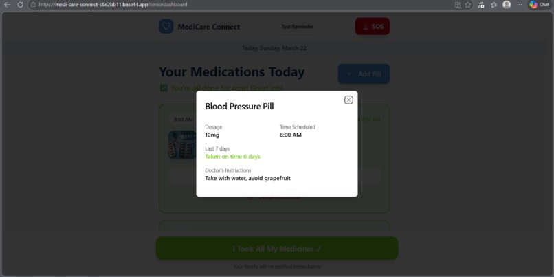 MediCare Connect — AI Medication Adherence Agent – screenshot 4