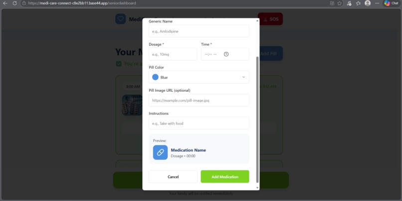 MediCare Connect — AI Medication Adherence Agent – screenshot 7