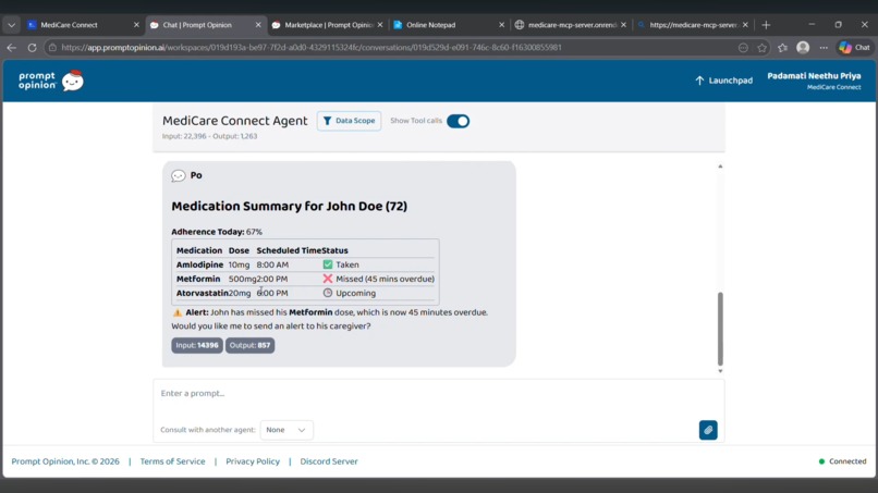 MediCare Connect — AI Medication Adherence Agent – screenshot 15