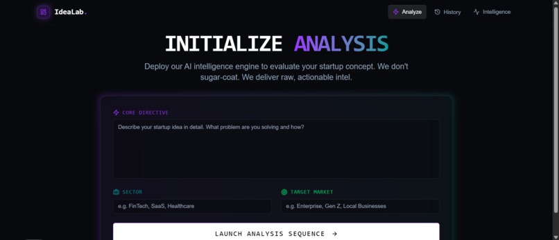 Startup Analyser ai – screenshot 3