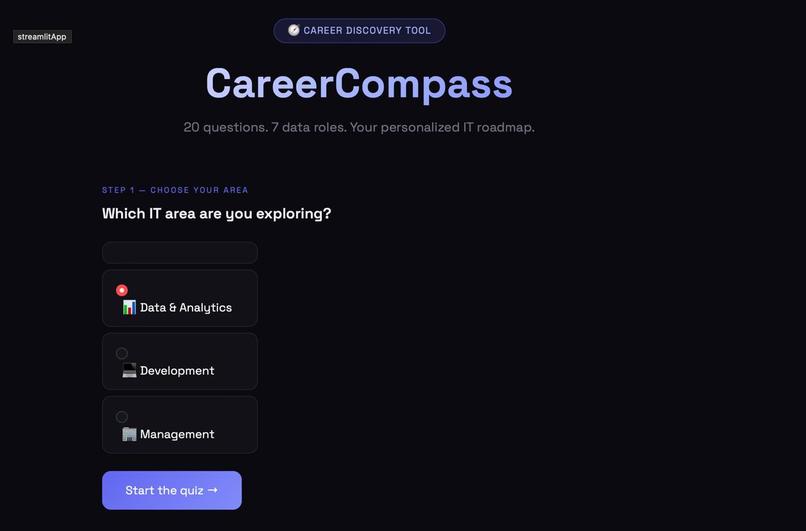 CareerMind – screenshot 1