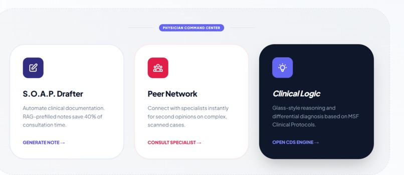 Healix-AI: High-Fidelity Clinical Intelligence for Inclusion – screenshot 1