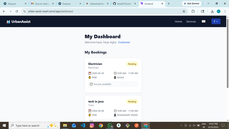 UrbanAssist – screenshot 4