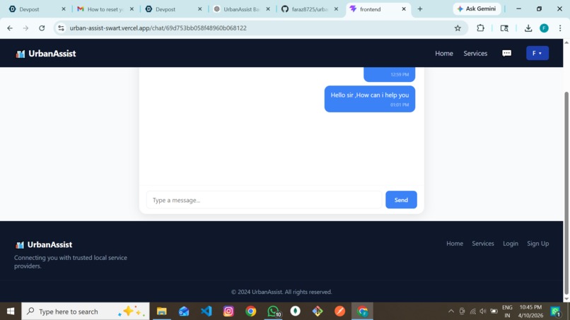 UrbanAssist – screenshot 5