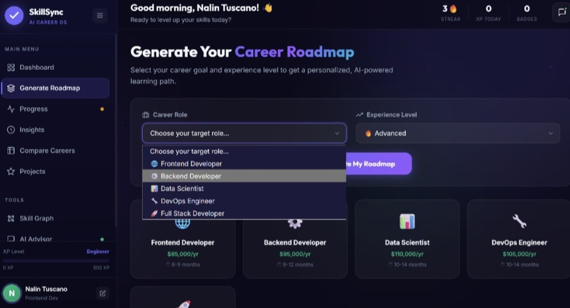 SkillSync AI – screenshot 3