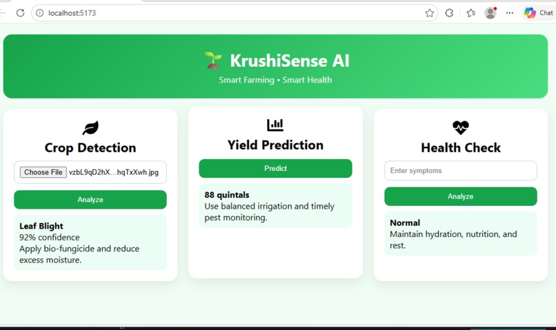 KRUSHISENSE-AI – screenshot 1