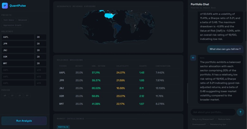 QuantPulse | Know your risk. Beat the market. – screenshot 4
