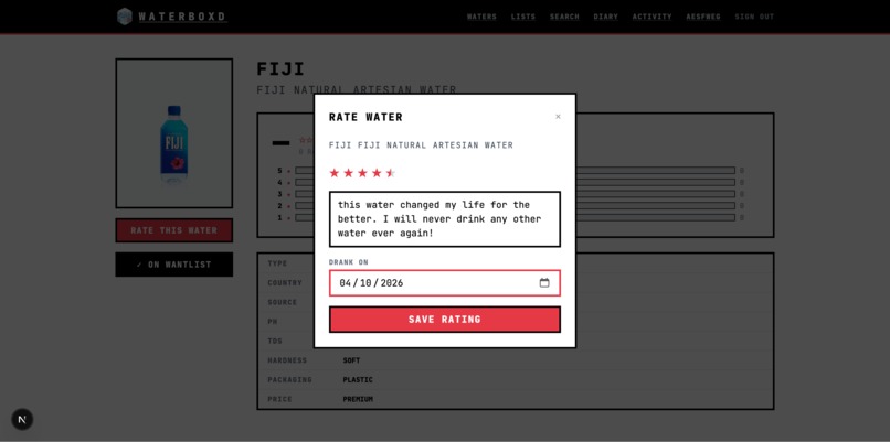 Waterboxd – screenshot 10