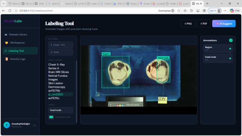 DataLabs – screenshot 1