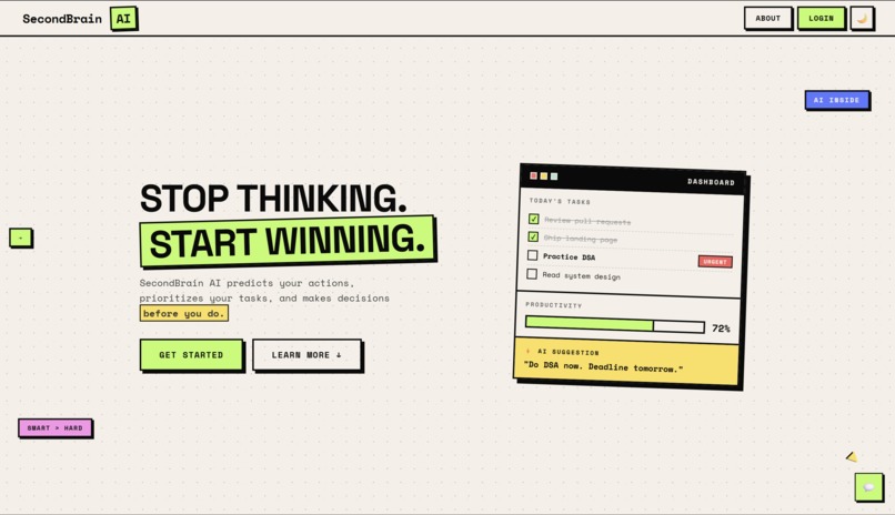 SecondBrain AI – screenshot 1