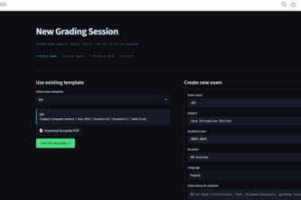 Intelligent Exam Generation & Grading Platform