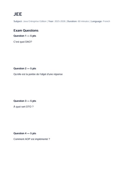 Intelligent Exam Generation & Grading Platform – screenshot 4