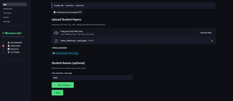 Intelligent Exam Generation & Grading Platform – screenshot 6