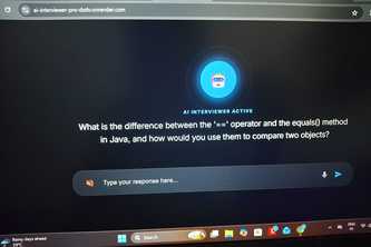 AI Mock Interviewer