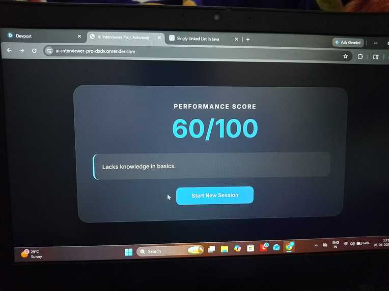 AI Mock Interviewer – screenshot 4