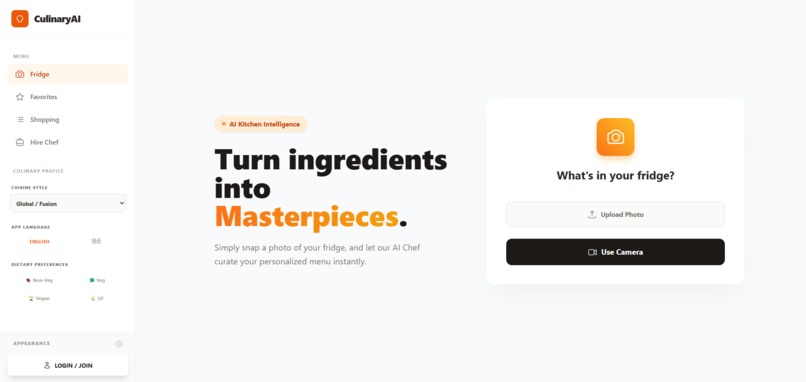 Culinary AI – screenshot 1