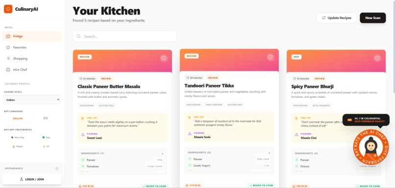 Culinary AI – screenshot 3