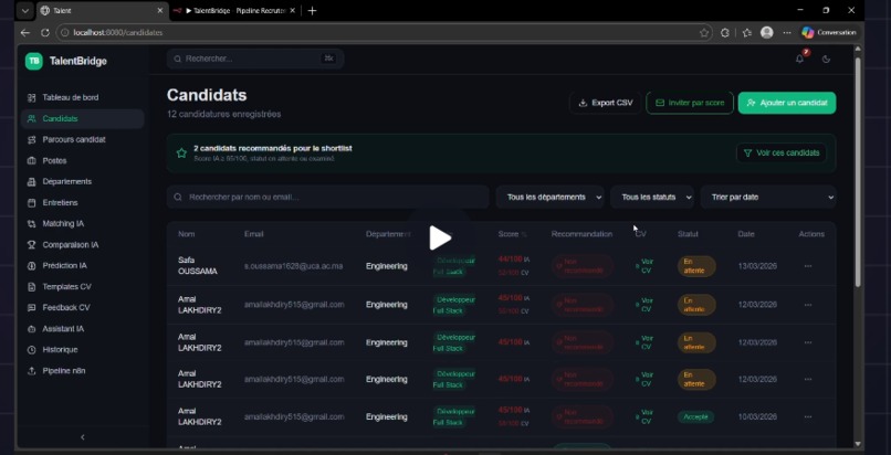 TalentBridge – screenshot 5