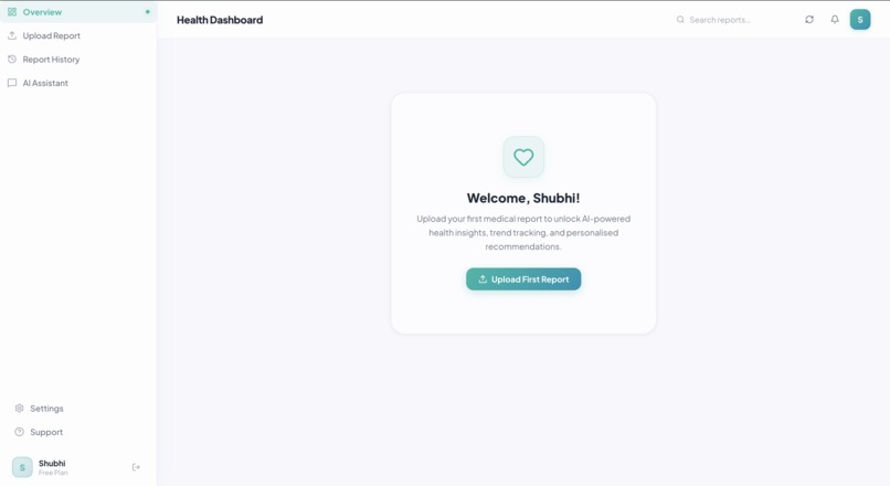 HealthLens – screenshot 1