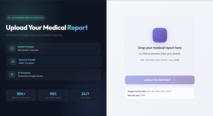 HealthLens – screenshot 2