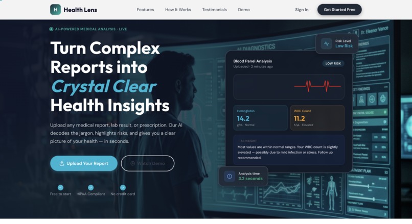 HealthLens – screenshot 4