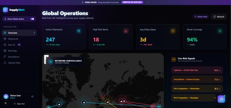 SupplyAlert – screenshot 1