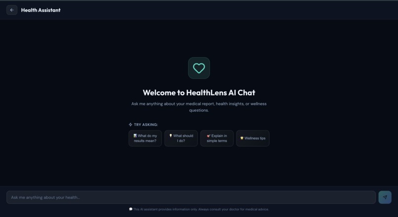 HealthLens – screenshot 7