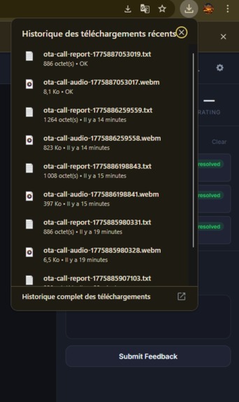OTA SUPPORT  – screenshot 2