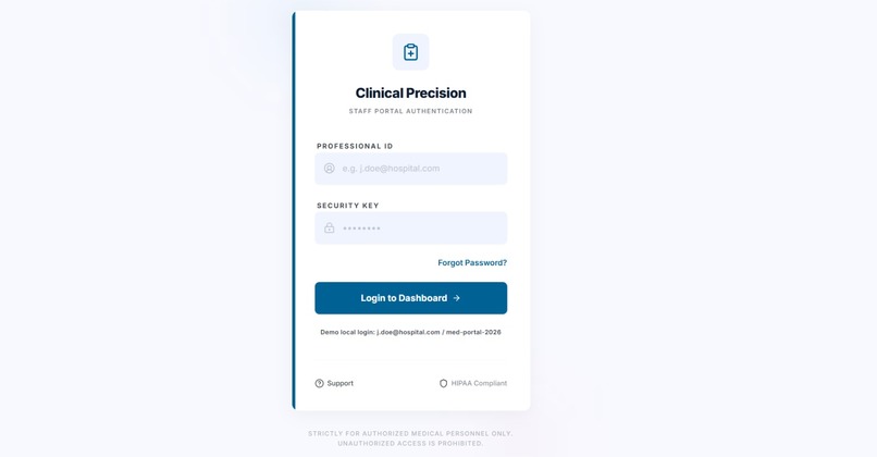 Smart Hospital triage – screenshot 1