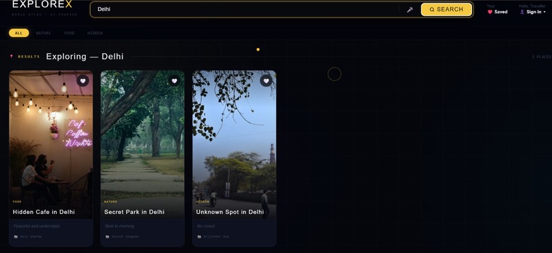 ExploreX – screenshot 2