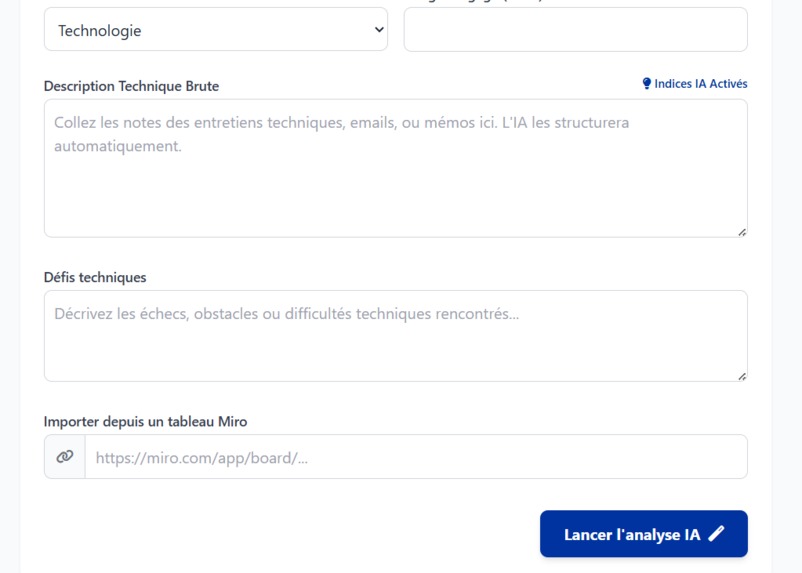 DossierAI – screenshot 2