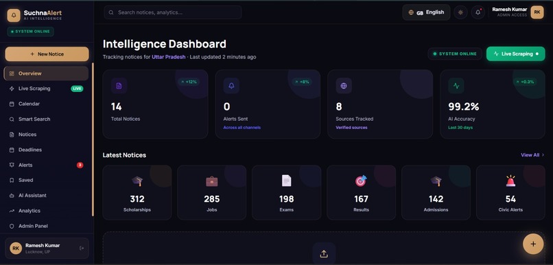 suchnaAlert – screenshot 3