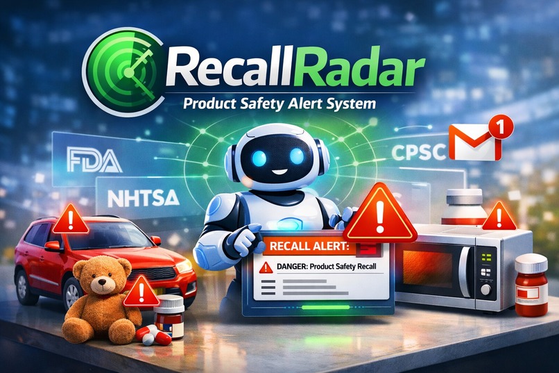 RecallRadar — Know Before It's Too Late – screenshot 1