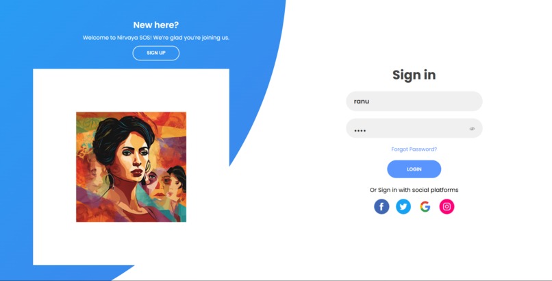 nirvaya AI-powered women’s safety app with live SOS & alerts – screenshot 2