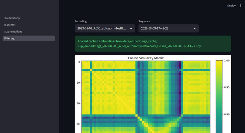 CLAASLens – screenshot 3