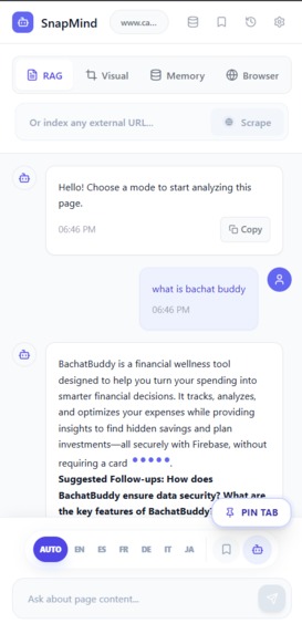 Snapmind-AI – screenshot 2