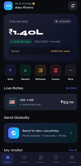 StablePay – screenshot 2