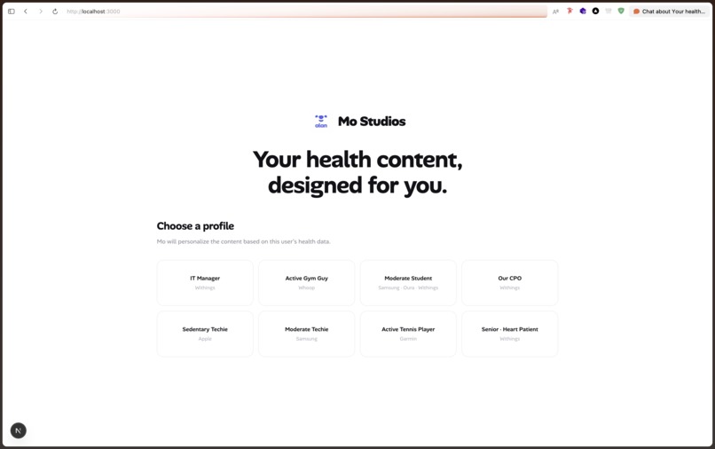 CST – screenshot 1