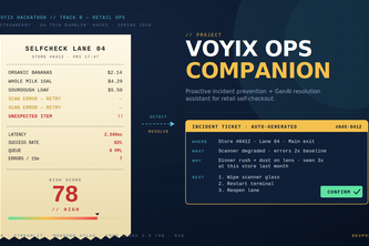 Voyix Ops Companion - Team Strawberry