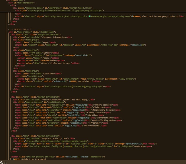 HeatSafe AI  – screenshot 5