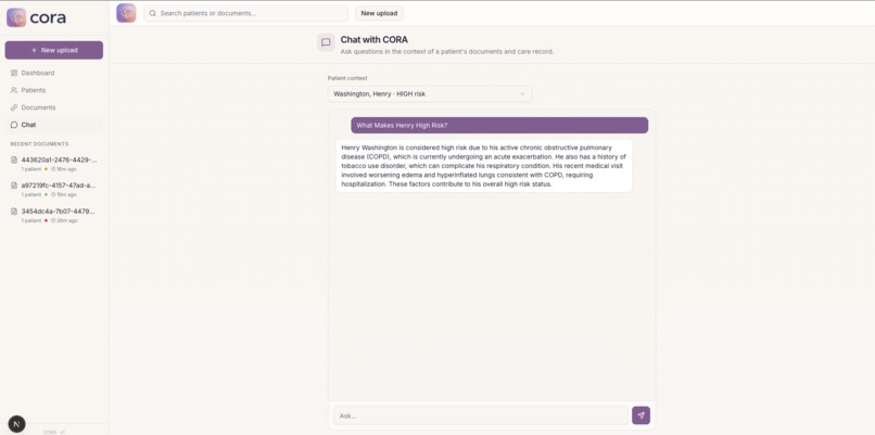 CORA – screenshot 5