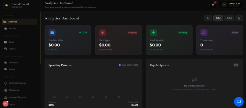 ChainPilot AI – screenshot 2