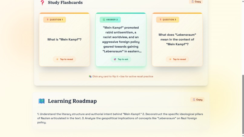 StudyMate AI — Turn Notes into Smart Learning Instantly – screenshot 3