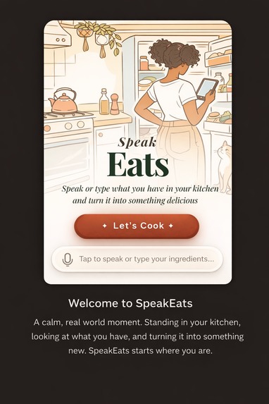 SpeakEats – screenshot 1